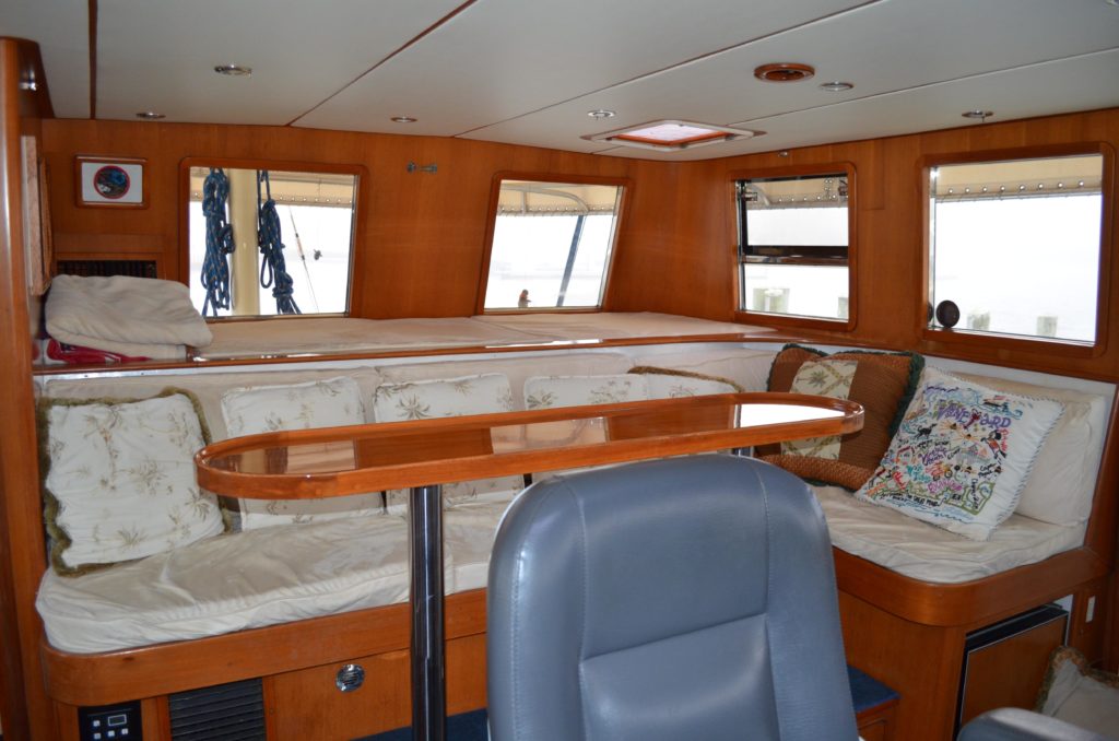 1995 Nordhavn N62 Trawler - The Saloon