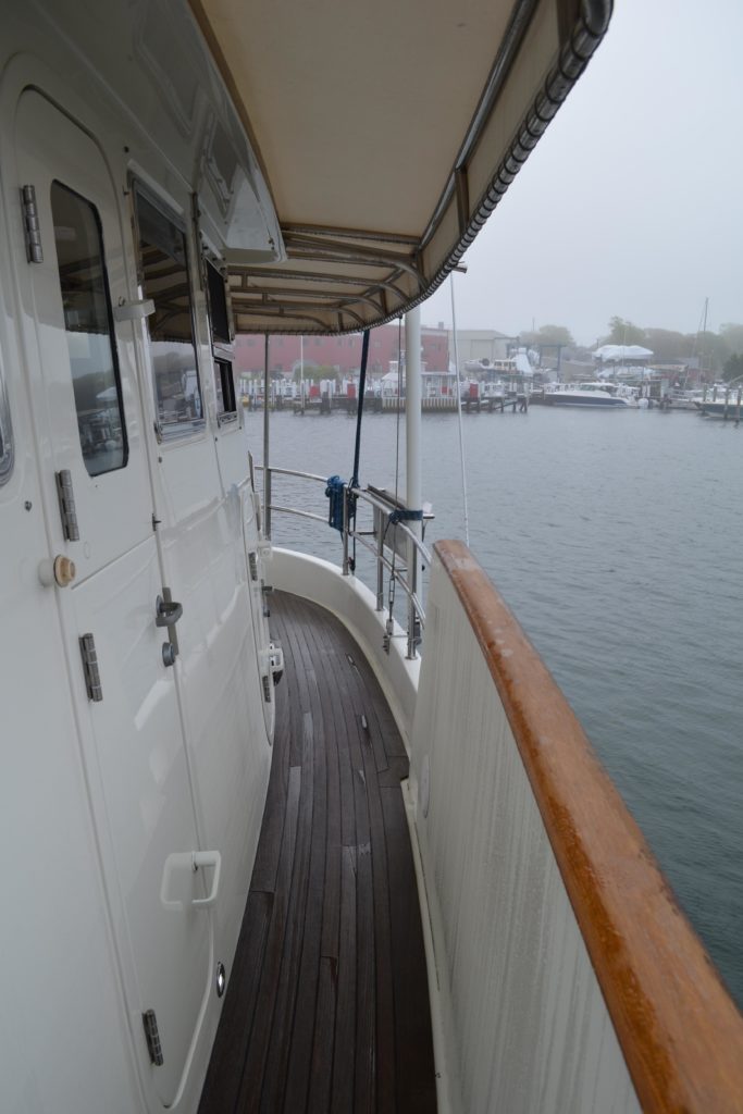 1995 Nordhavn N62 Trawler - The Deck 2