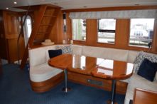 1995 Nordhavn N62 Trawler - The Saloon The Mess Area