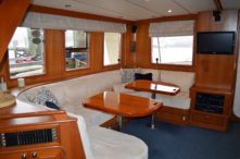 1995 Nordhavn N62 Trawler - The Saloon The Mess Area 2