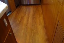 2004 Nordhavn 62 - Lady Kae - The Galley Kitchen Floor Finish