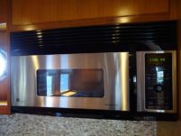 2004 Nordhavn 62 - Lady Kae - The Galley Kitchen Microwave