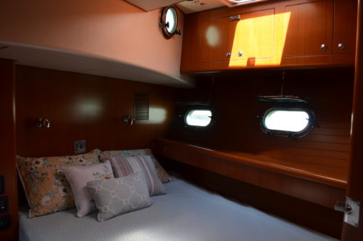 2010 Nordhavn 52 - Dirona - The Cabin Bedroom (Single Bed) 3