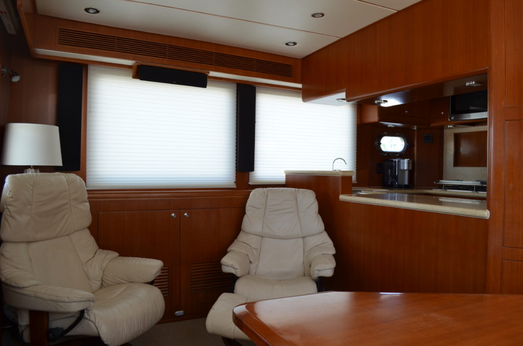 2010 Nordhavn 52 - Dirona - The Saloon Living Area The Galley Kitchen