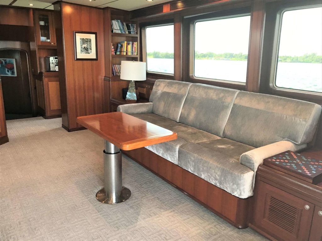 2005 Nordhavn 72 Trawler - The Saloon