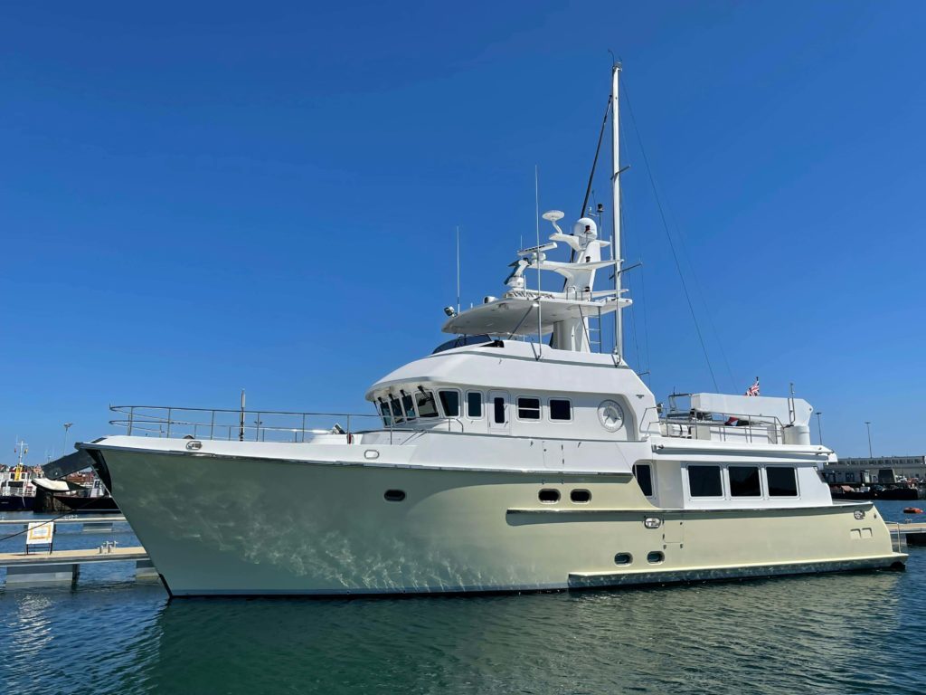 2005 Nordhavn 72 Trawler - Port Side