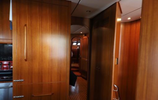 2011 Nordhavn 55 Trawler - Door to the cabin