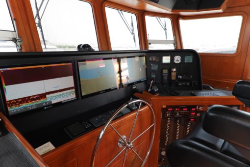 2011 Nordhavn 55 Trawler - The Cockpit The Helm 3