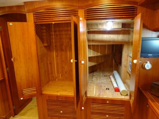 2008 Selene 59 Trawler - Bedroom Cabinet