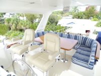 2008 Selene 59 Trawler - The Helm Steering Wheel The Cockpit The Deck