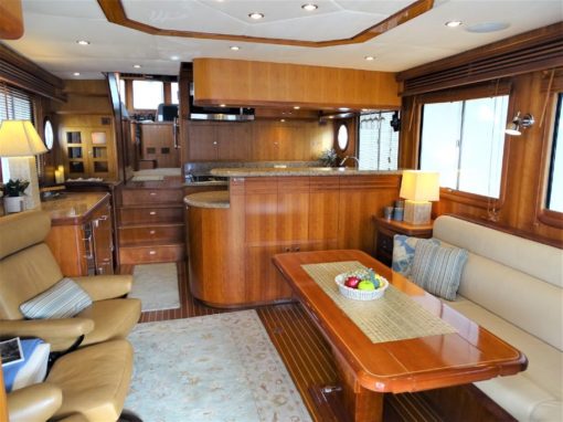 2008 Selene 59 Trawler - The Saloon Living Area The Kitchen The Galley 2