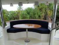 2008 Selene 59 Trawler - The Cockpit Lounge Area Table