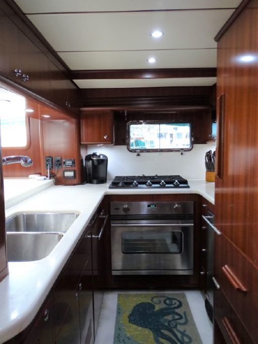 2011 Nordhavn N60 Trawler - The Kitchen The Galley