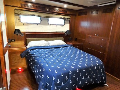 2011 Nordhavn N60 Trawler - The Bedroom Single Bed The Cabin