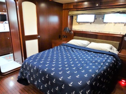 2011 Nordhavn N60 Trawler - The Bedroom Single Bed The Cabin 2