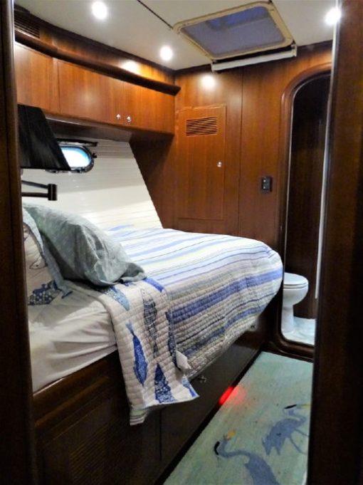 2011 Nordhavn N60 Trawler - The Bedroom The Cabin Single Bed