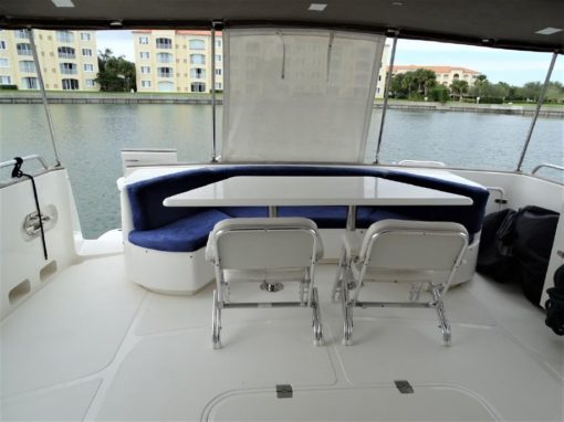 2011 Nordhavn N60 Trawler - The Deck Lounge