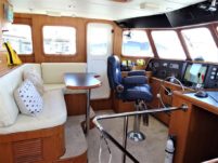 2003 Nordhavn 50 - Reveille - The Bridge Cockpit The Helm