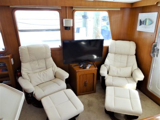 2003 Nordhavn 50 - Reveille - The Saloon - The Living Area 3