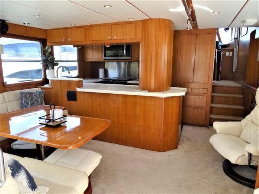 2003 Nordhavn 50 - Reveille - The Saloon - The Living Area 4