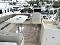 2012 Azimut Magellano 50 - The Deck Lounge Area