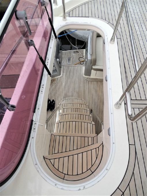 2012 Azimut Magellano 50 - The Deck Lounge Area Stairs