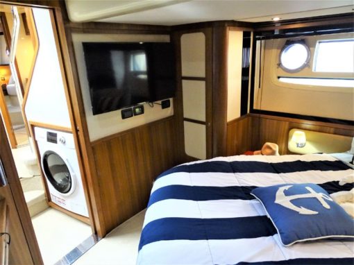 2012 Azimut Magellano 50 - The Cabin The Bedroom Single Bed 5