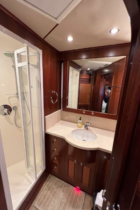 2014 Nordhavn N60 - The Head The Bathroom Shower Room