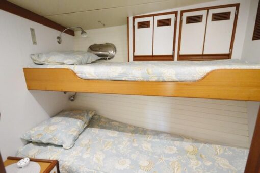 1999 Nordhavn 57 - The Bedroom The Cabin Double Deck