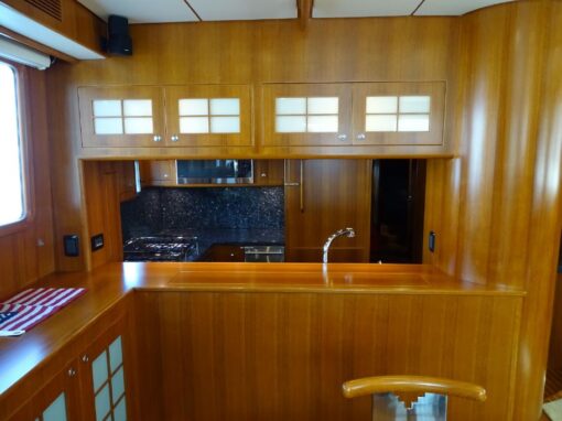 2011 Nordhavn 60 - My Harley - The Kitchen The Galley 2