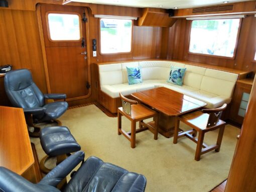 2011 Nordhavn 60 - My Harley - The Saloon The Living Area 9