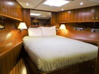 2011 Nordhavn 60 - The Cabin Bedroom Single Bed 9