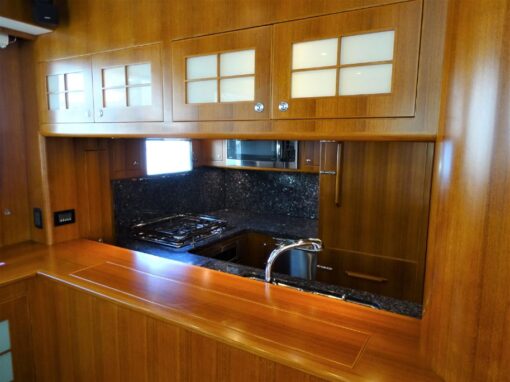 2011 Nordhavn 60 - My Harley - The Kitchen The Galley
