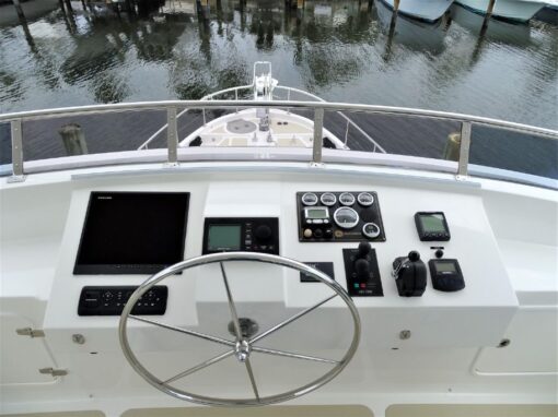 2011 Nordhavn 60 - My Harley - The Helm The Bridge The Yacht Controls 3