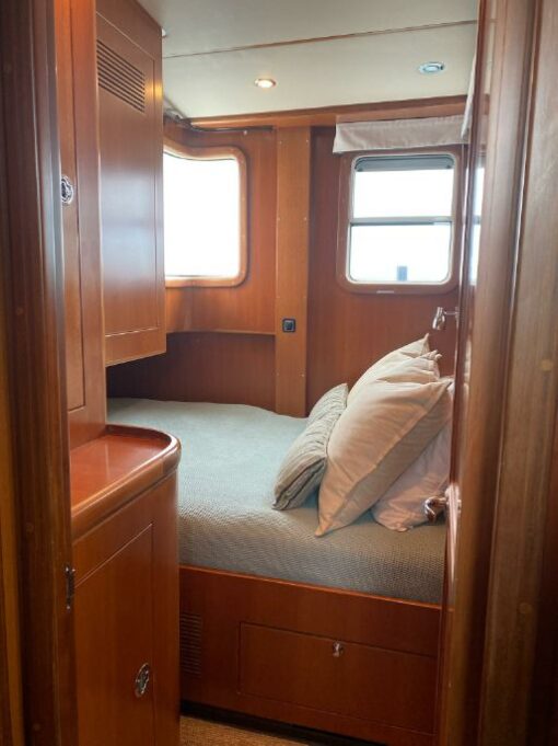 2005 Nordhavn 55 Trawler - Boreas - The Cabin The Bedroom Single Bed