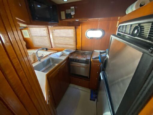 2011 Nordhavn N40 Trawler - The Kitchen The Galley