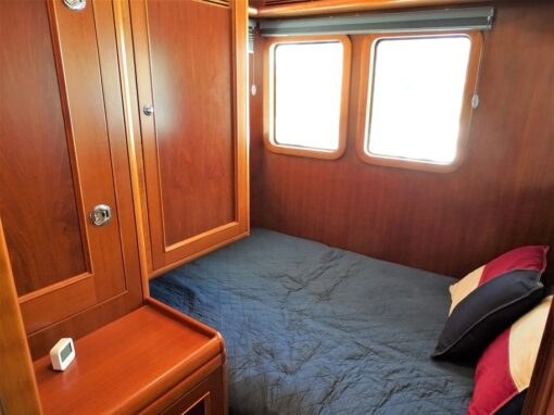 2010 Nordhavn N63 - The Cabin The Bedroom Single Bed