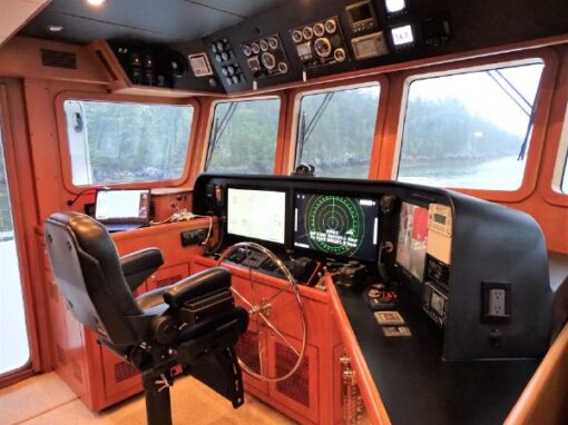 2017 Nordhavn 60 - The Helm The Yacht Controls The Bridge The Cockpit 2