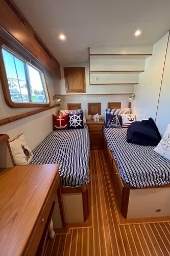 Kadey-Krogen 55 Expedition – LEVITTATE - The Bedroom - The Cabin - Double Beds