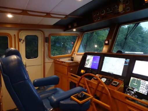 Kadey-Krogen 55 Expedition – LEVITTATE - The Cockpit - The Bridge - The Helm - Yacht Controls 3