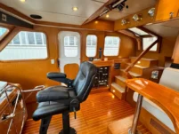 1999 Nordhavn 57 - Starweather - The yacht controls - The Helm - The Bridge - The Cockpit