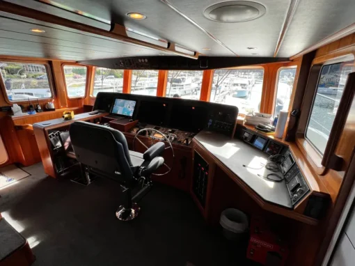 2008 Nordhavn N64 - VICKY-J - The Boat Controls - The Helm - The Bridge/Cockpit