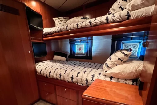 2008 Nordhavn N64 - VICKY-J - The Bedroom Double Deck Double Beds