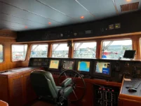 2009 Nordhavn 68 Trawler - KYA - The Yacht Controls - The Wheel - The Helm - The Cockpit