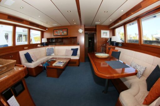 2016 Nordhavn 60 Trawler - Booke End - The Saloon - The Living Area
