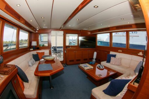 2016 Nordhavn 60 Trawler - Booke End - The Saloon - The Living Area 2