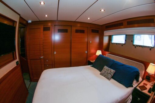 2016 Nordhavn 60 Trawler - Booke End - The Cabin - Single Bed - The Bedroom