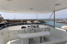 2011 Nordhavn 55 - Aquaholic - The Deck - The Helm - The Wheel - Yacht Controls