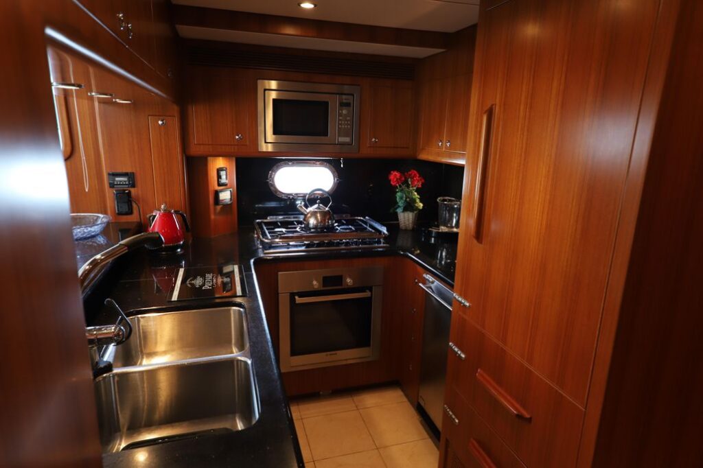 2011 Nordhavn 55 - Aquaholic - Kitchen - The Galley