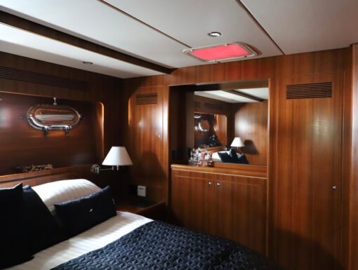 2011 Nordhavn 55 - Aquaholic - The Bedroom - The Cabin - Single Bed 6